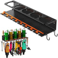 Air Tool Holder Rack, 4-in-1 Wall Mount Organizer for 1/4" Air Fittings