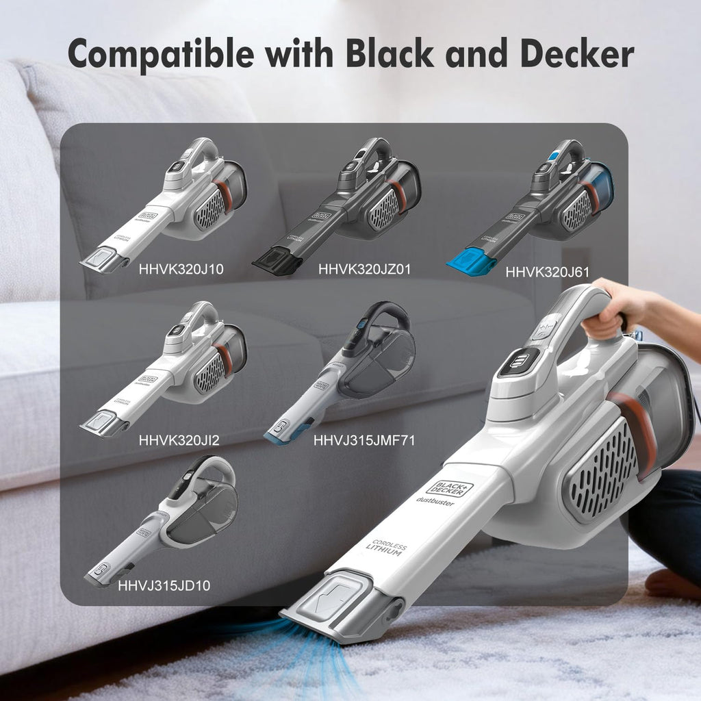 14V Charger for Black and Decker Cordless Handheld Vacuum HHVK320J10 HHVK320J61 HHVK320JZ01 HHVJ315JD10 HHVJ315JMF71 Power Adapter, Replacement 90602522-01 Charging Cord