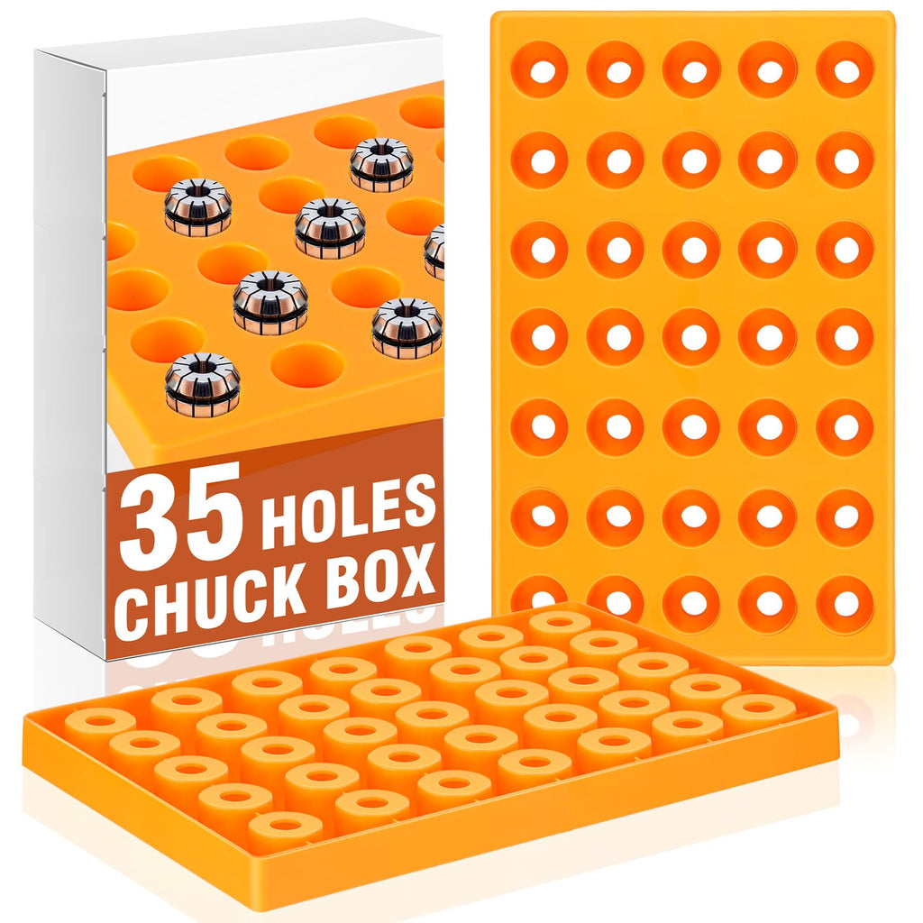 Weysat 35 Holes Chuck Box Er32 Sk2 C32 Collet Storage Box