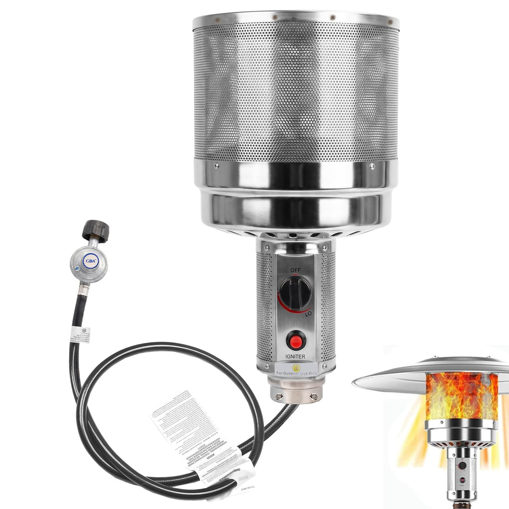 3" Pole THP-Burner Patio Heater Burner Replacement Assembly