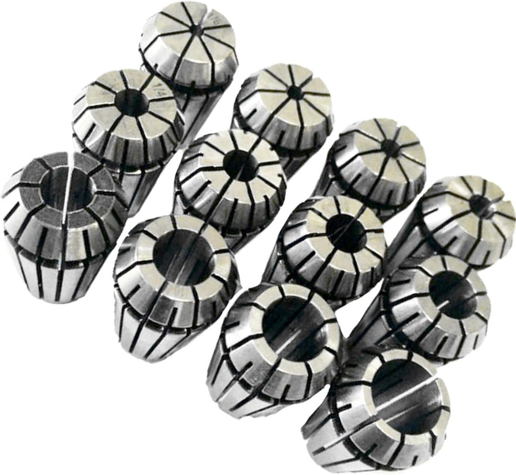 12 PCS ER20 Collets Set 1/8-1/2 Super Precision ER-20