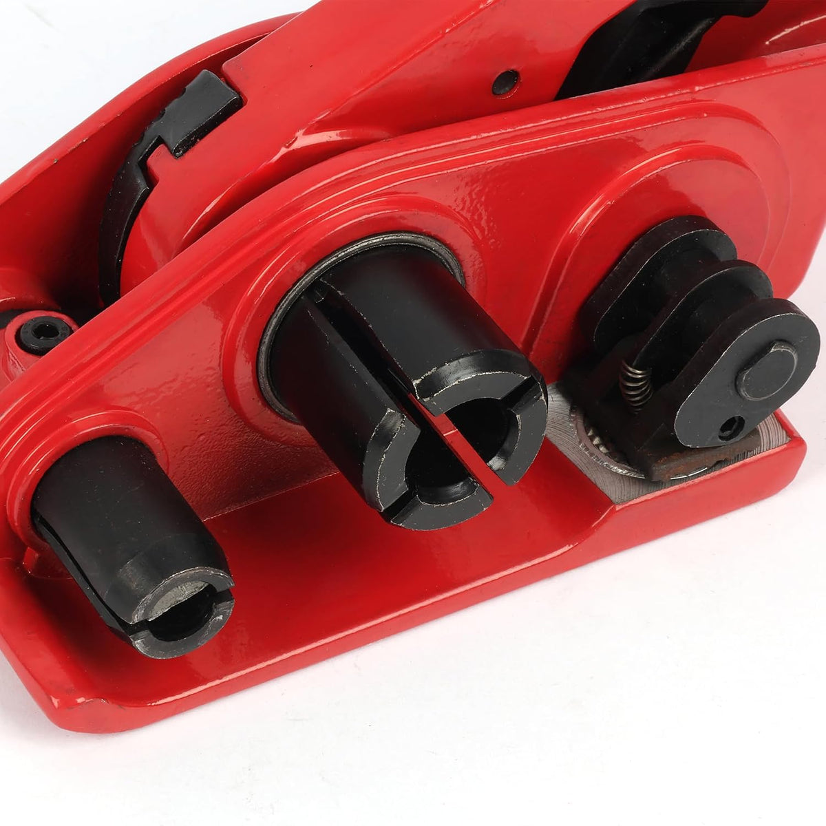 Heavy Duty Packing Strapping Tensioner Kit 150 Metal Seals, 5/8" x 0.031" x 820ft Polyester PET Strapping, Pallet