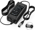 24V 5A 3-Pin Male XLR Charger for Lakematic, Pride Mobility, Jazzy Power Chair, Shoprider, Drive Medical, Golden Technologies, Rascal 200T/500T/301 PC 24BC5000TF-1, Only for Lead Acid