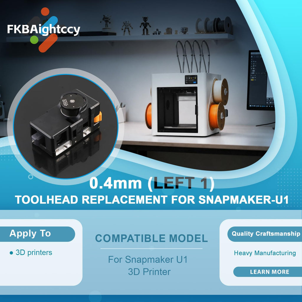 Toolhead Replacement for Snapmaker U1 3D Printer (Left 1)