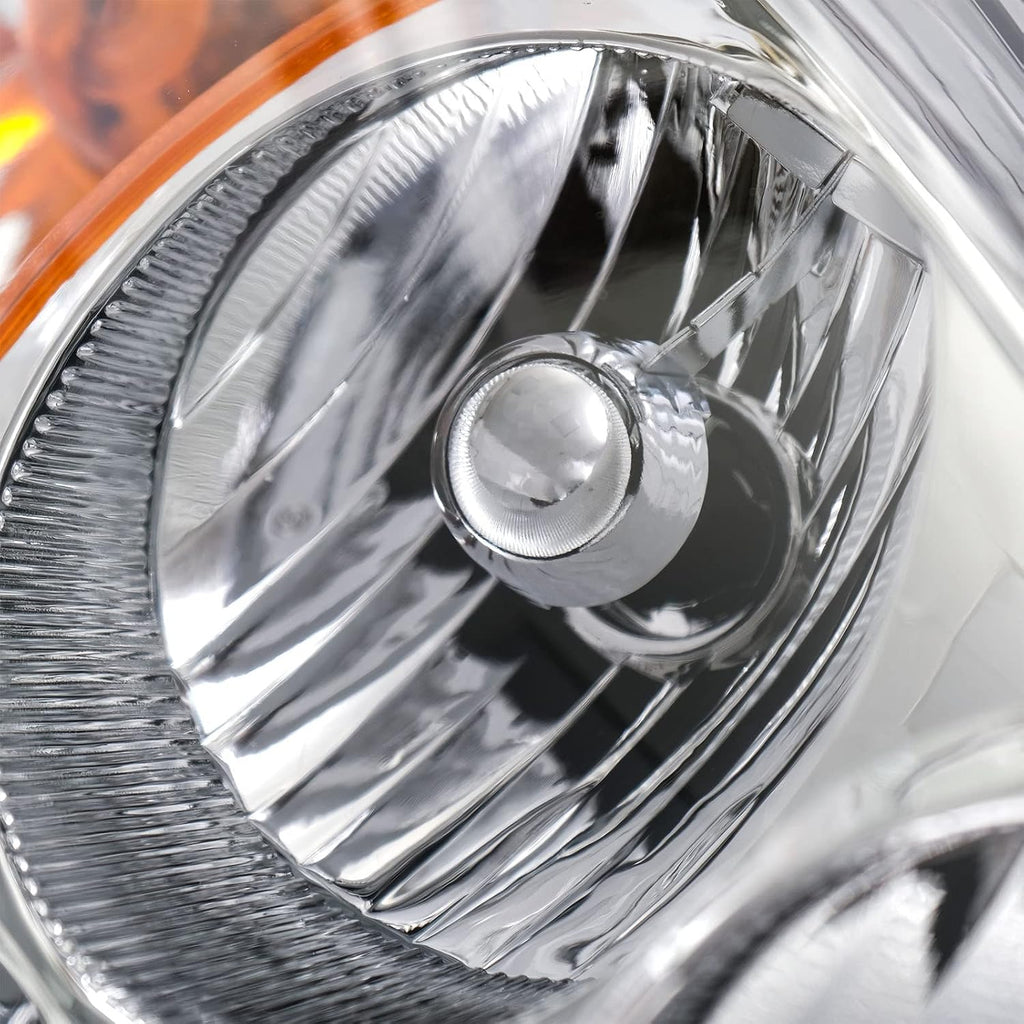 A&P for 2004-2007 Chevy Malibu, 2008 Malibu Classic Halogen Headlight Pair