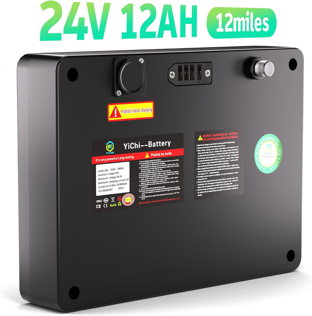 Spare Lithium Battery 24.8V 12AH for YL-985 Mobility Scooters