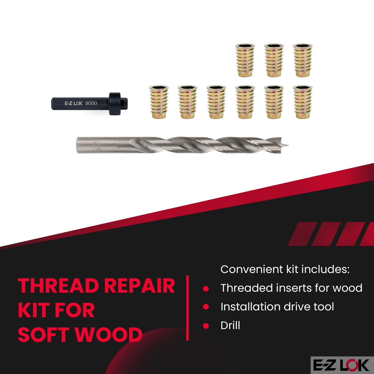 E-Z LOK Thread Repair Kit, M6-1.0