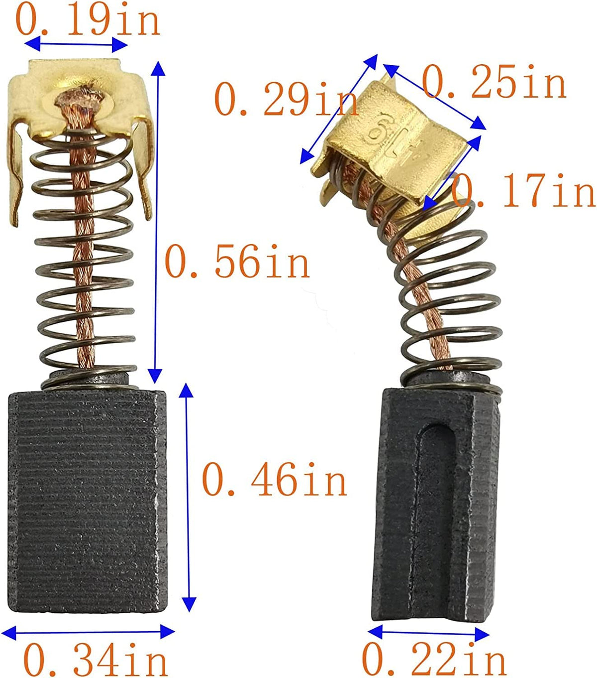 CB407 Motor Carbon Brushes For Makita Hammer Drill Drill Power Tools
