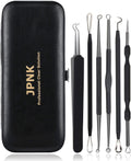 Blackhead Remover Tool Comedones Extractor Acne Removal Kit for Blemish, Whitehead Popping, 6 Pcs Zit Removing for