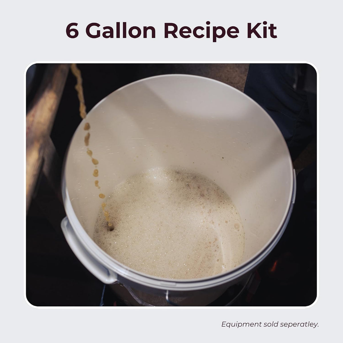 ABC Crafted Series Beer Making Kit | Beer Making Ingredients for Home Brewing | Yields 6 Gallons of Beer | Irish Red Ale