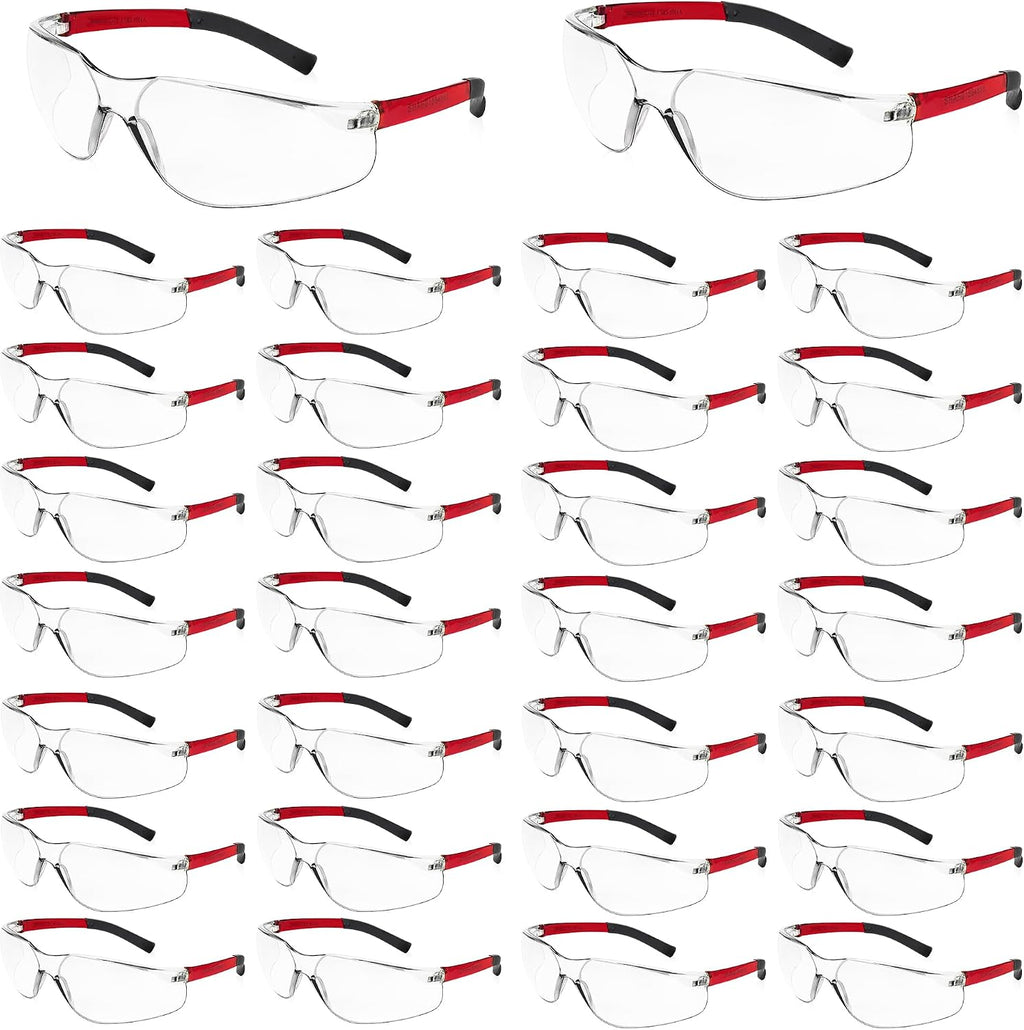 Safety Glasses for Men Women ANSI Z87.1 Safety Glasses Bulk Protective Eyewear Scratch-Resistant