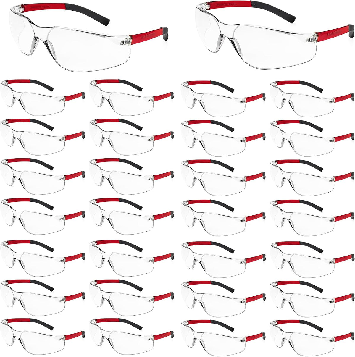Safety Glasses for Men Women ANSI Z87.1 Safety Glasses Bulk Protective Eyewear Scratch-Resistant