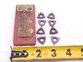 8pcs NEW SANDVIK Carbide Insert SHIMS 1/2 INSCRIBED Circle 1/8 Thick Trigon - NS4097LVR