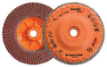 Walter 06B454 ENDURO-FLEX Abrasive Flap Disc - [Pack of 10] 40 Grit, 4-1/2 in. Finishing Disc with ECO-TRIM Backing. Blending Discs
