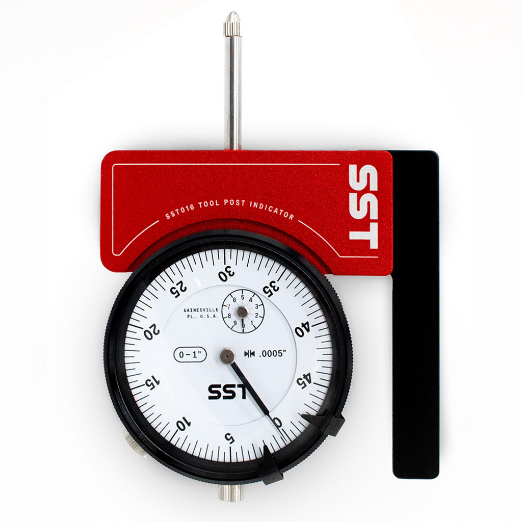 SST - Lathe Tool Post Indicator - High-Level Precision & Accuracy - Durable Construction - 5-Year Warranty Guaranteed