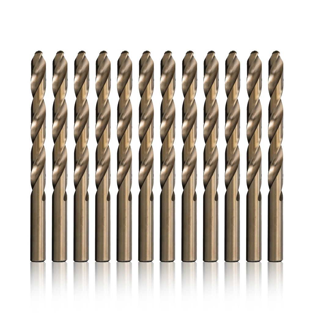 Drill America #33 Cobalt Heavy Duty Drill Bit (Pack of 12), D/ACO Series