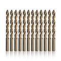 Drill America 1/8" Cobalt Drill Bit (Pack of 12), DWDCO Series