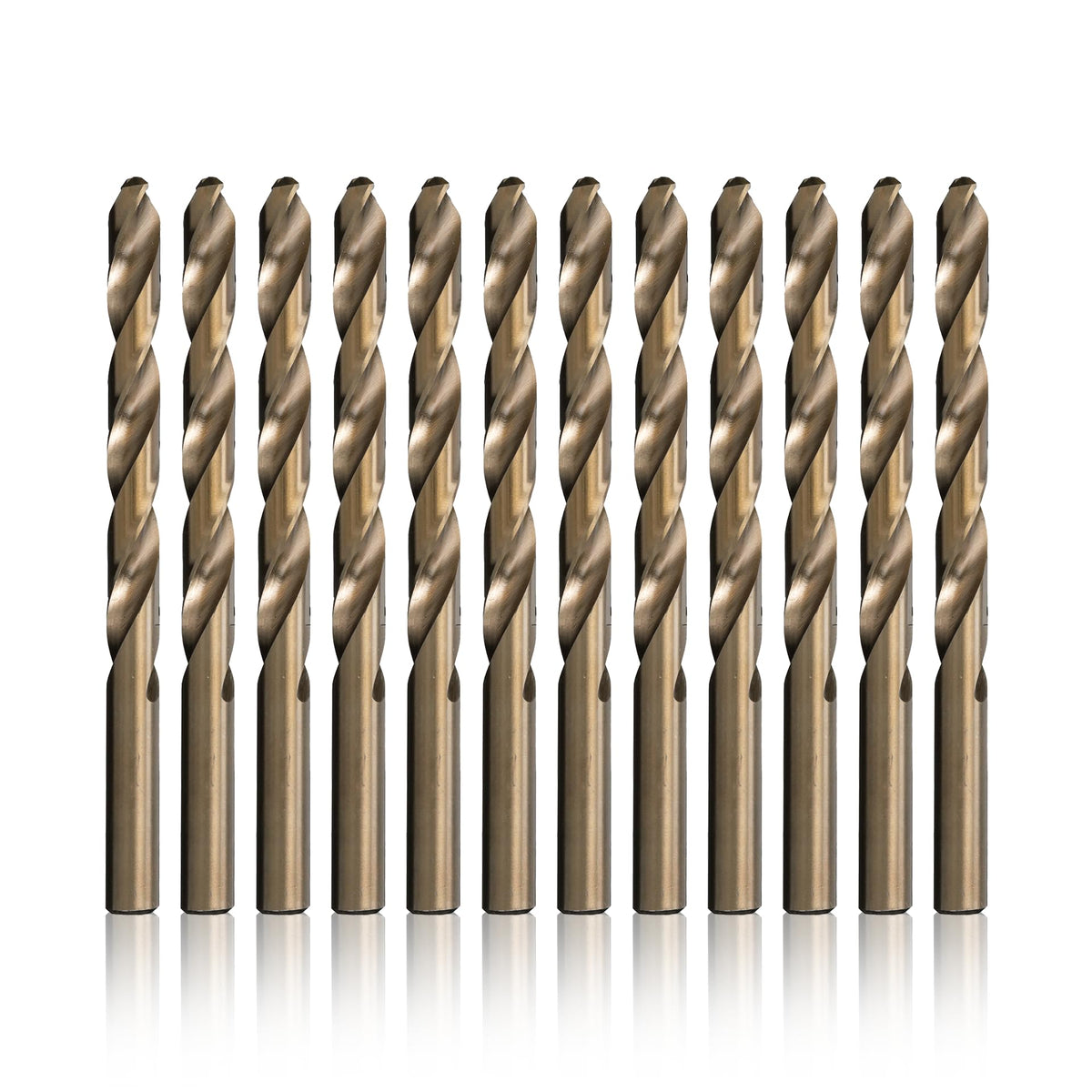 Drill America 1/8" Cobalt Drill Bit (Pack of 12), DWDCO Series