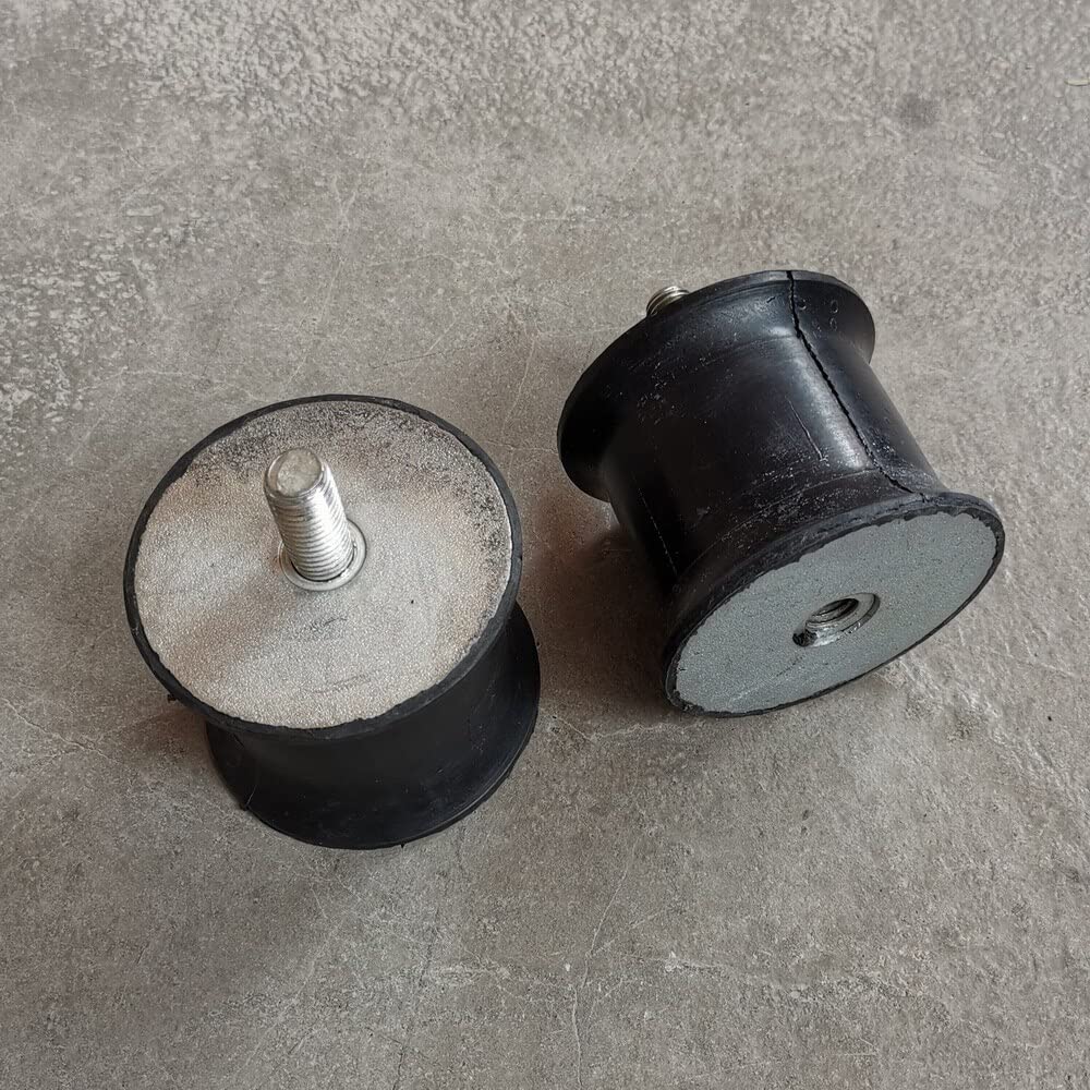 Luxuypon Replacement 2 Pieces Shock Mount Compatible with Wacker BPU2540 Plate Compactor Rammer Spare Parts