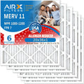20x36x1 Furnace AC Filter MERV 11 Allergy 6-Pack