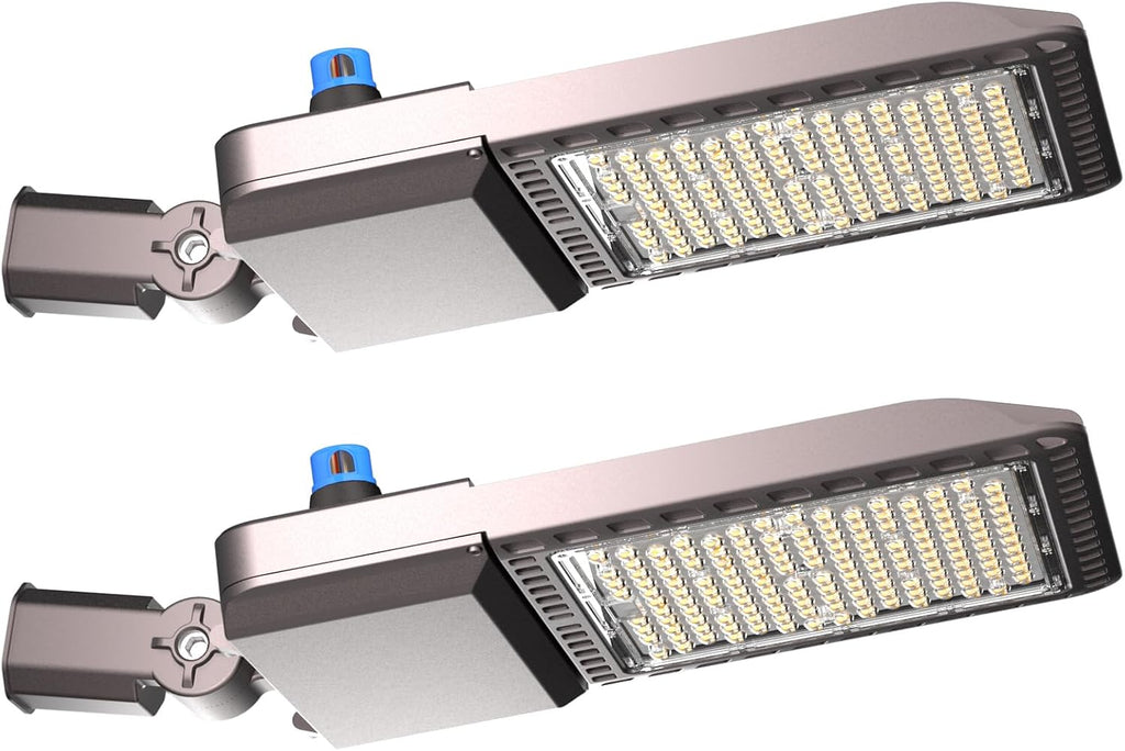 Lightdot 2Pack Parking Lot Light Outdoor 480W LED Pole Light with Photocell