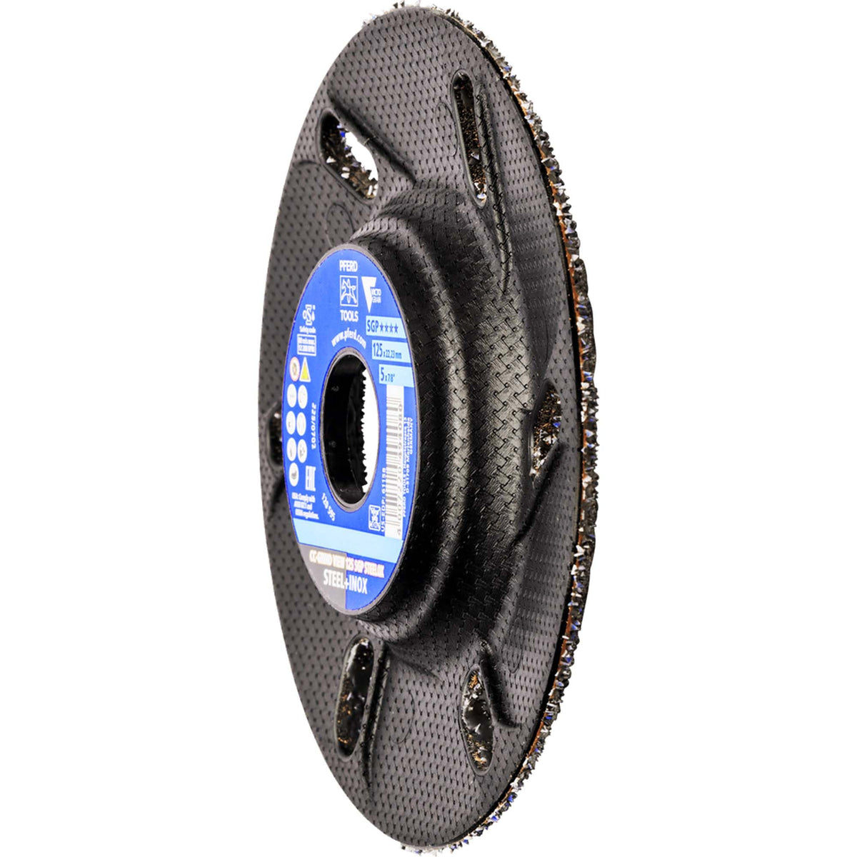 PFERD CC-Grind View 5" x 7/8" Grinding Disc, Pack of 10