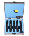 Accusize Industrial Tools 5/8'' 5 Pc Indexable Turning Tool Set, 2380-5102