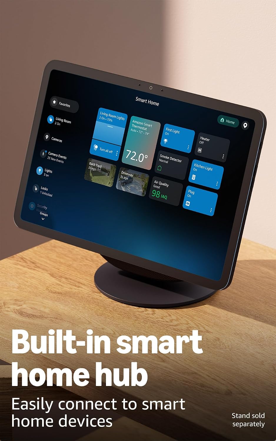 Echo Show 11 (newest model), Vibrant Full-HD 11" display with more viewing area and spatial audio, Designed for