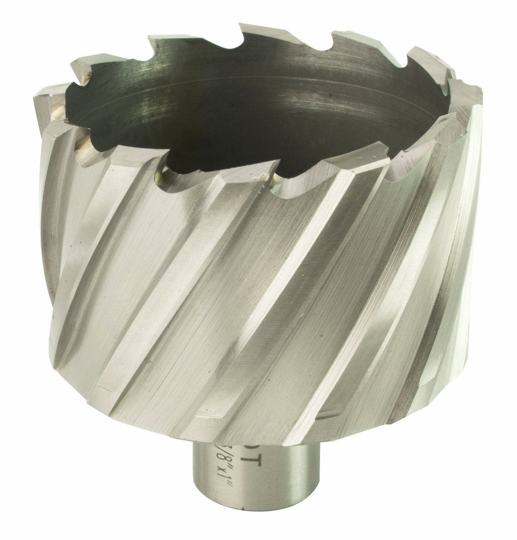 Steel Dragon Tools 2-3/8" x 1" High Speed Steel Annular Cutter with 3/4" Weldon Shank