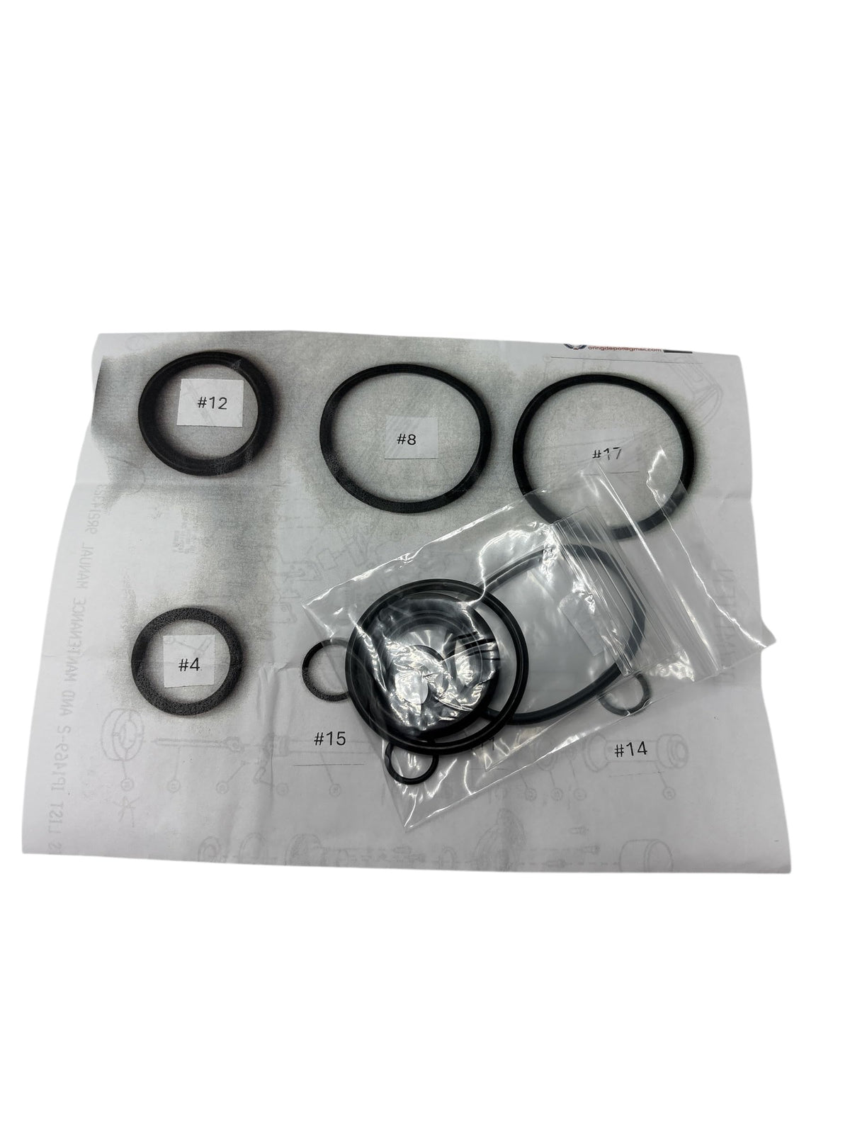O-Ring Depot o-Ring Kit #3A Compatible with DeWalt DWMIIIFN and DWMIIIFS Type 1
