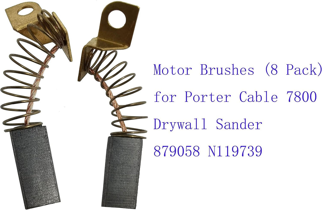 (8pack) 879058 N119739 Carbon Brush Fits for Porter Cable
