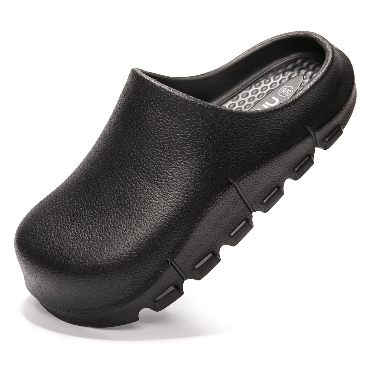 Women's Garden Clogs with Arch Support Black
