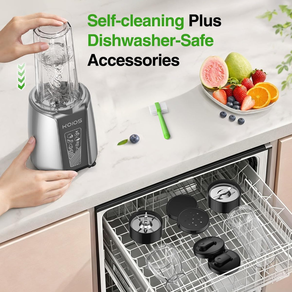 Smoothie Blender, 1000W, Blenders Smoothies and Shakes, Frozen Drinks | 13-in-1 Kitchen Smoothie Maker and Grinder