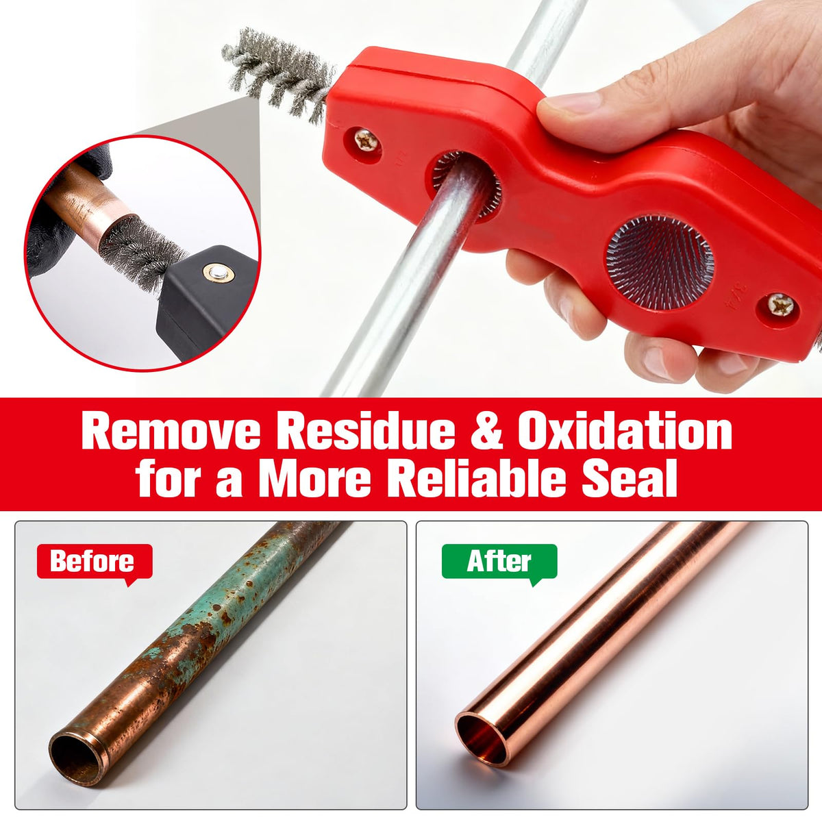 ROGVOC Copper Pipe Cutter Kit for HVAC and Plumbing