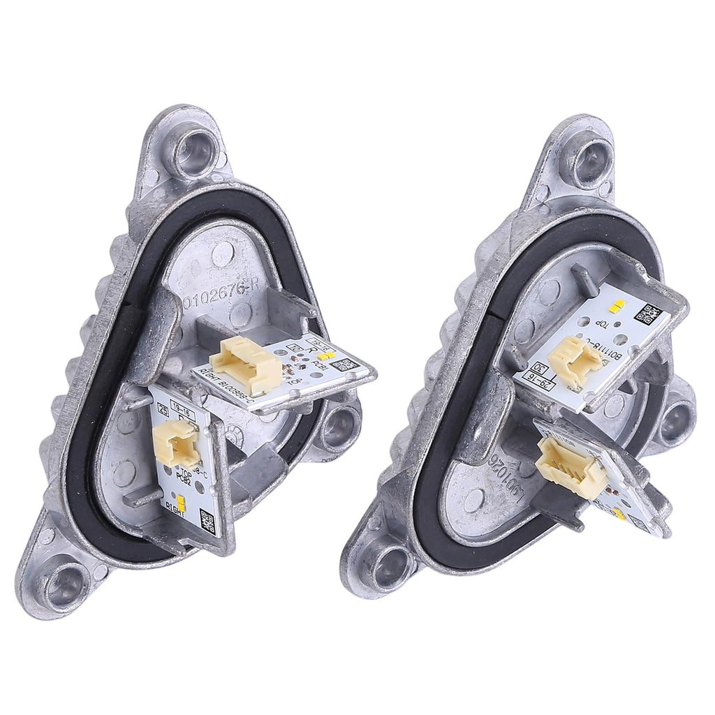 Moseiny 2PCS Yellow Angel Eyes DRL LED Boards Stabilizer for F23 F22 F87 M2 230i 2018-2021 Left & Right Headlight Angel Eyes LCI LED Headlight Module DRL Boards 63117494851 63117494852