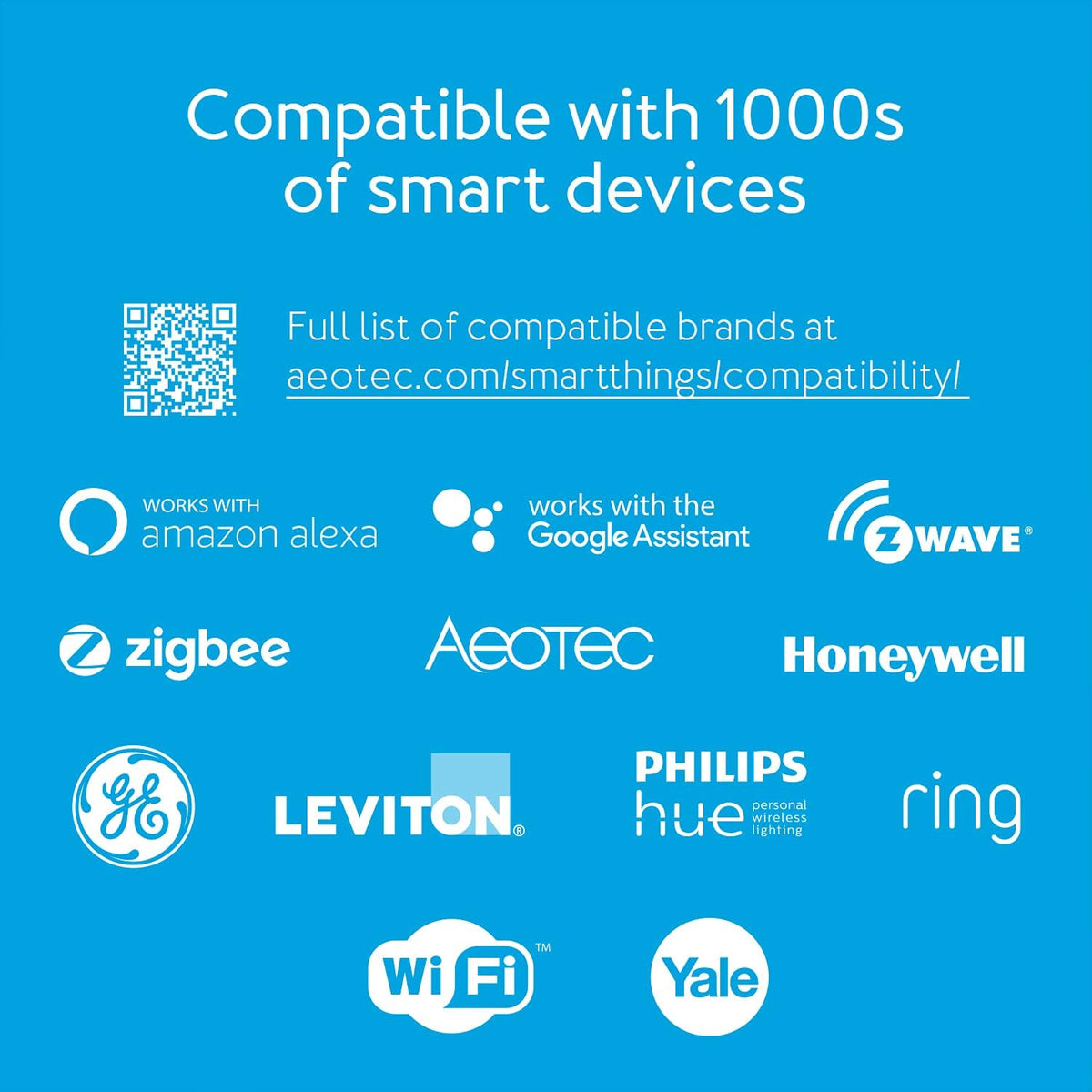 Smart Home Hub, Works as a SmartThings Hub, Z-Wave, Zigbee, Matter Gateway, Compatible with Alexa, Google Assistant