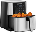 Air Fryer 6 Qt | TurboFry 5-in-1 with 450°F Hi-Fry Option for Crispier Results | Bake, Dehydrate, Frozen | XL
