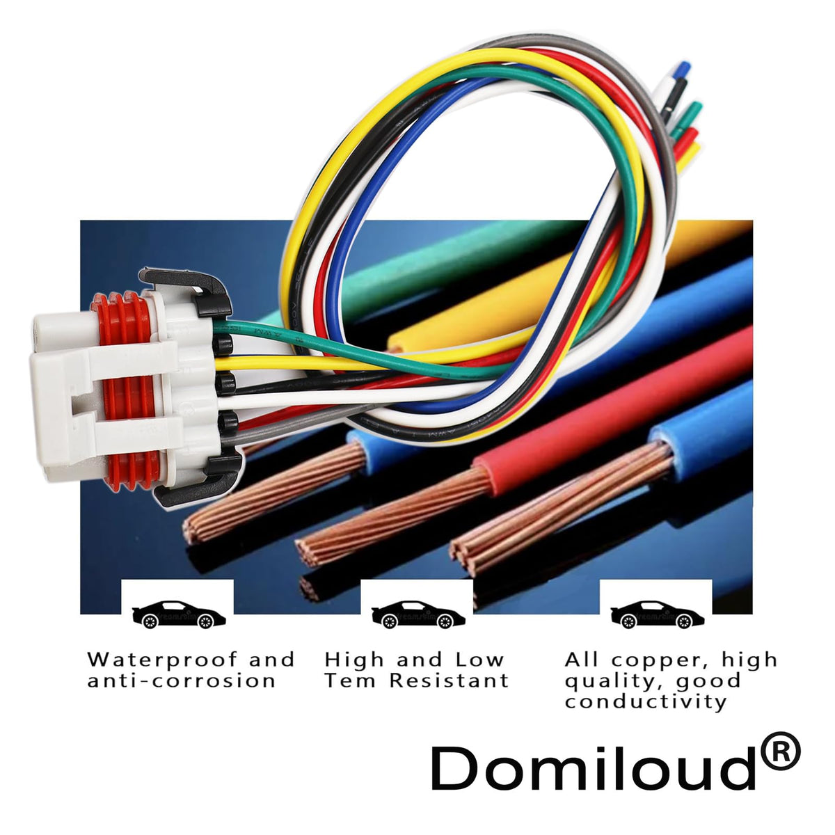 Headlights Connector Compatible with Freightliner Columbia 2000-2017