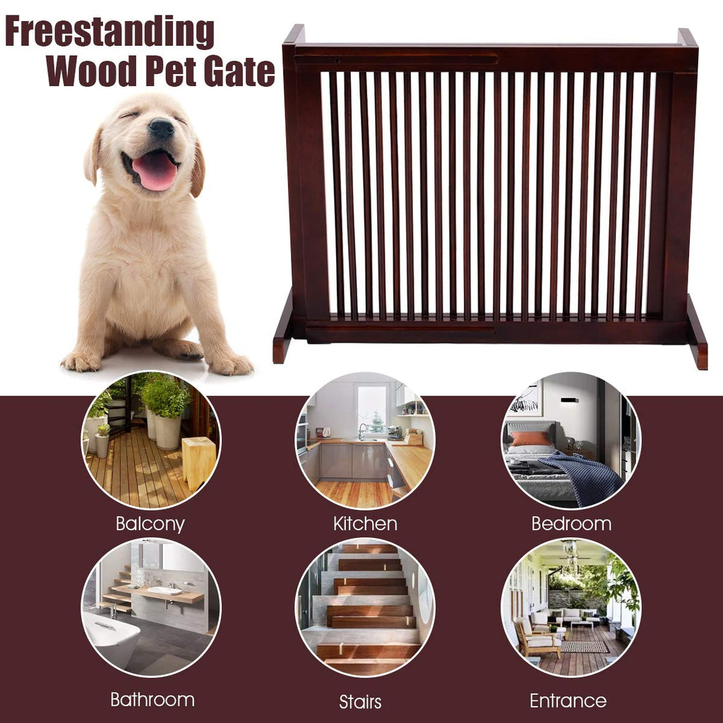 Extra-Wide Retractable Indoor Mesh Pet & Child Safety Gate with One-Hand Safety Lock for Wide Openings, Patios & Stairways
