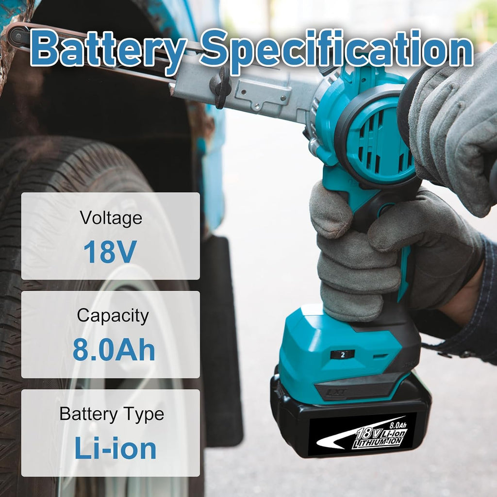 4Pack 8000mAh BL1860B Replacement for Makita 18V Battery
