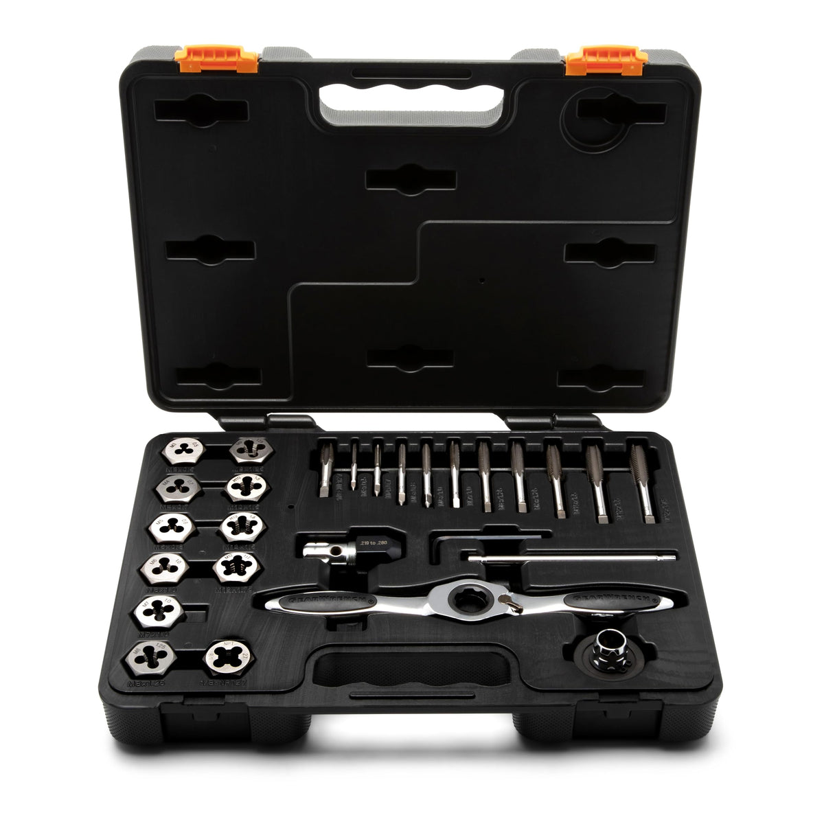 GEARWRENCH 27 Piece Metric Ratcheting Tap & Die Set | 82814