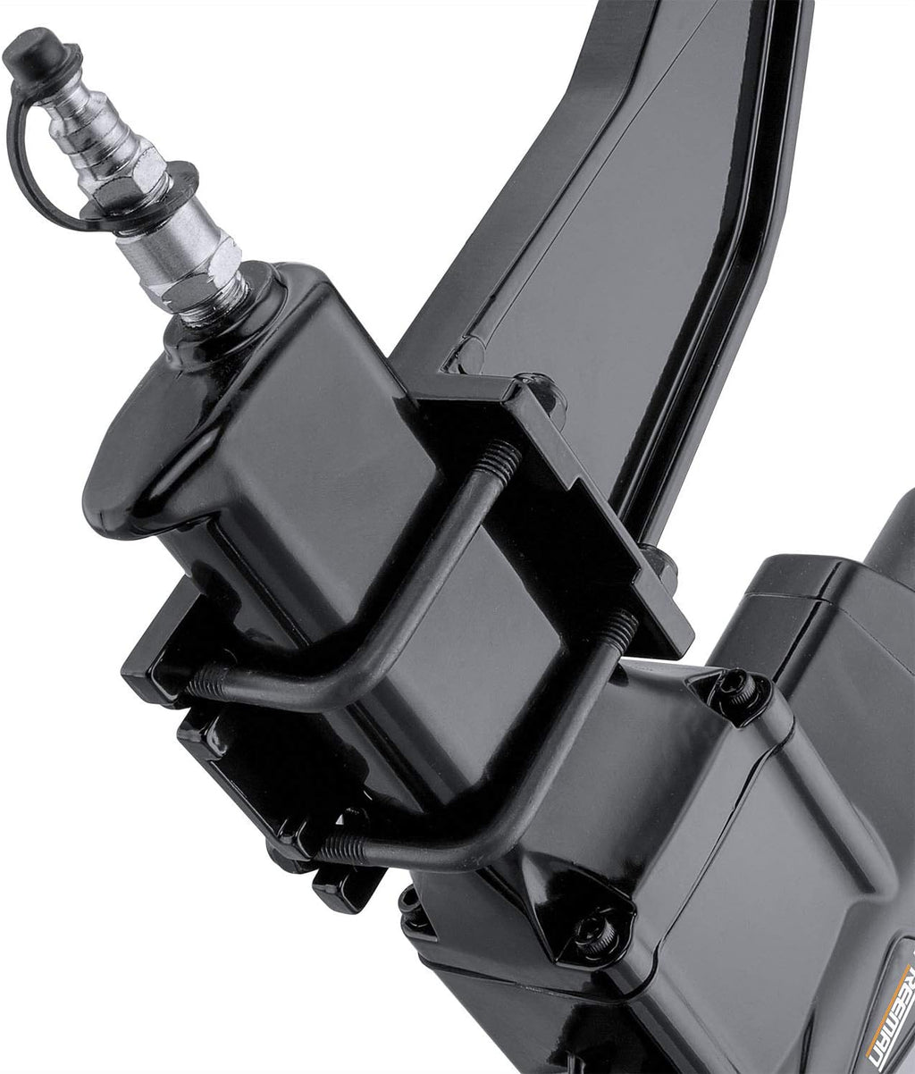 PFL618BR Pneumatic 3-in-1 15.5-Gauge and 16-Gauge 2" Flooring Nailer/Stapler with Flooring Mallet, Interchangeable