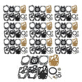 RUURUU 10pcs Carburetor Repair Gasket Kit for Honda GX25, GX35, HHB25, HHH25 - Replacement for Walbro K10-WYB, D20-WYJ