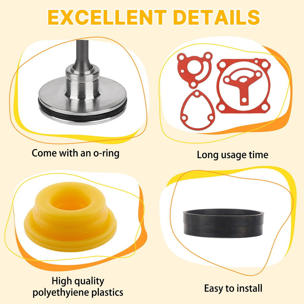 877-323 Tools Parts Gasket Kit，Include Bumper, Ribbon Spring, O-Ring