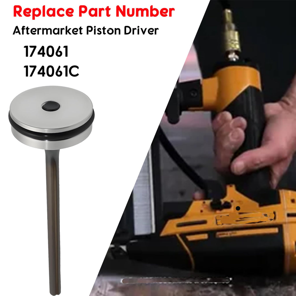 Piston Driver Assembly with O-Ring 174061C Fits for Bostitch MCN150 Nailer