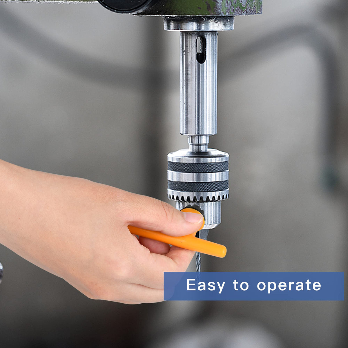 5 Sizes Drill Chuck Key, Drill Press Chuck Key Replacement for Craftsman