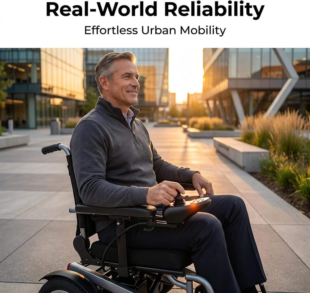 Electric Wheelchair Controller Replacement Joystick Universal Accessories Intelligent Brushed Motor 50A DC24V