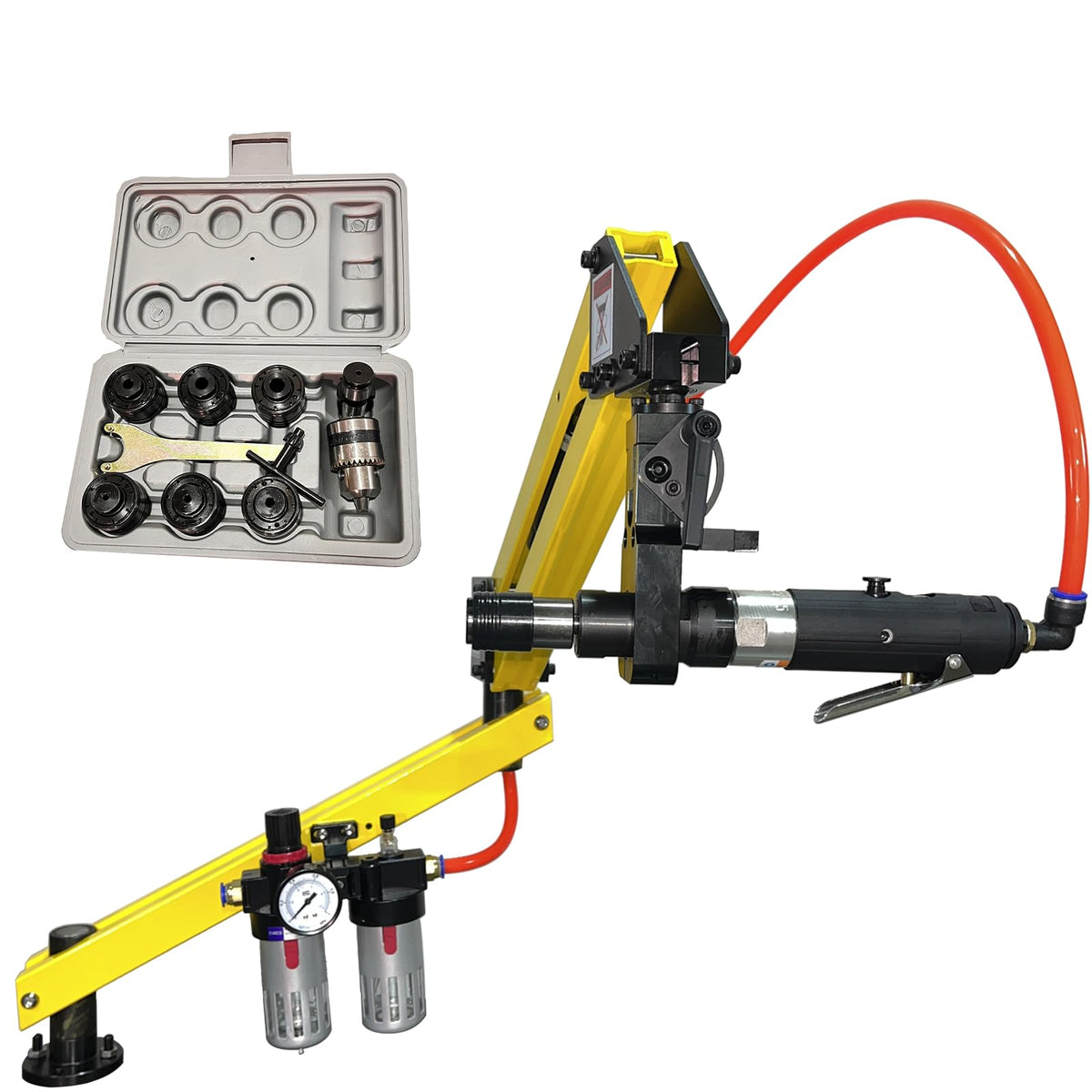 Melwozhwu Pneumatic Tapping Machine tap Flexible Arm Threading Tools