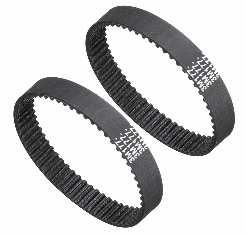 2 Pack 3M-177 Planer Drive Belt 324830-02 For Black & Decker 7696 Types 6-7, BD713, DeWALT KW715,KW713