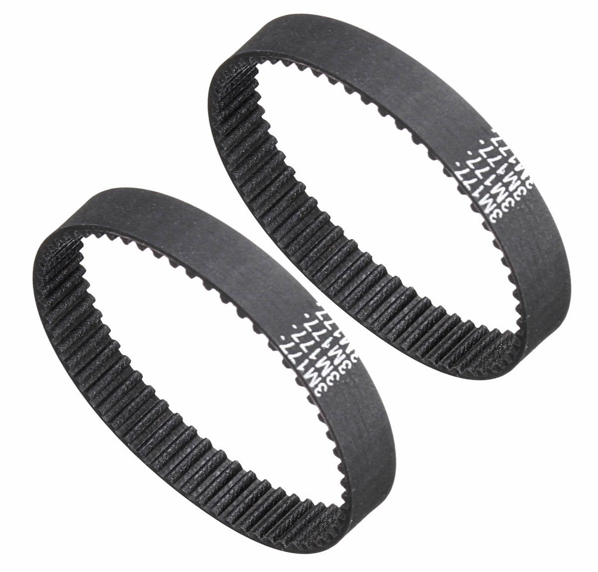 2 Pack 3M-177 Planer Drive Belt 324830-02 For Black & Decker 7696 Types 6-7, BD713, DeWALT KW715,KW713